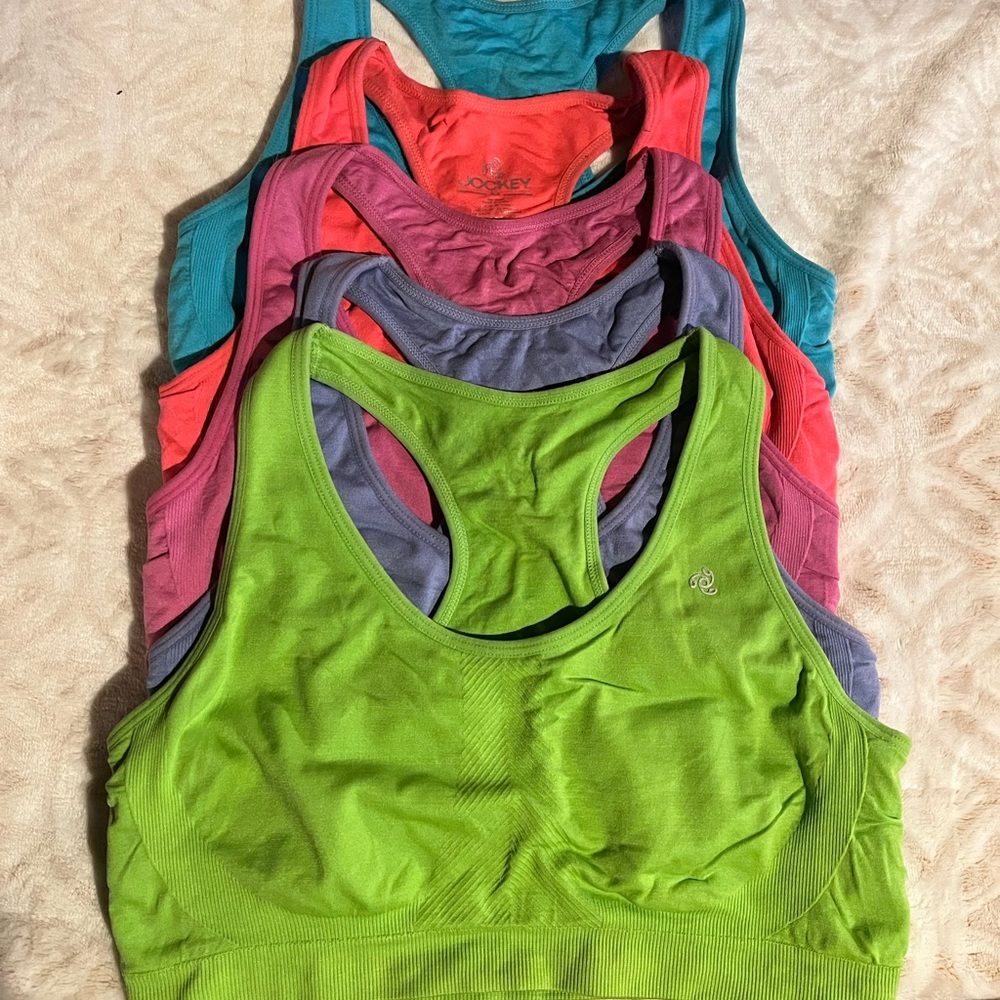 Jockey sports bras 5-pack